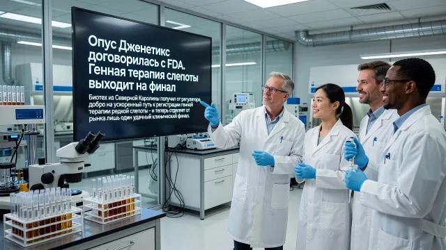 Opus Genetics договорилась с FDA. Генная терапия слепоты выходит на финал